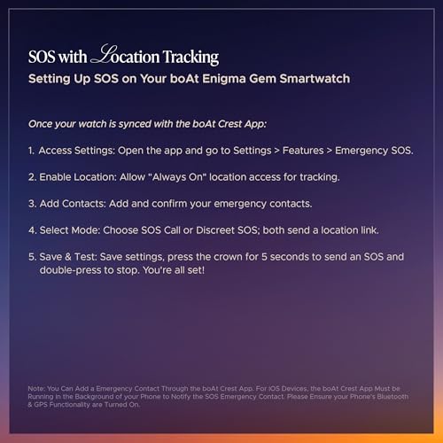 Image of Boat Enigma Gem Women's Luxury Smart Watch w / 1.19 inch (3.02cm) AMOLED Display, Emergency SOS Live Location Sharing, Female Wellness, Watch Face Studio, BT Calling, Watch for Woman (Metallic Silver)