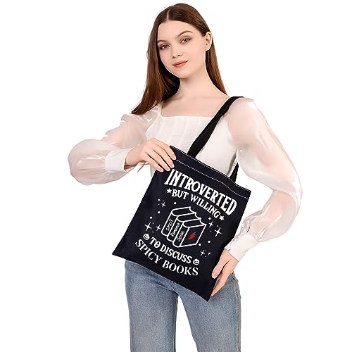 Bolso Tote para lectores de novelas oscuras miniatura 5
