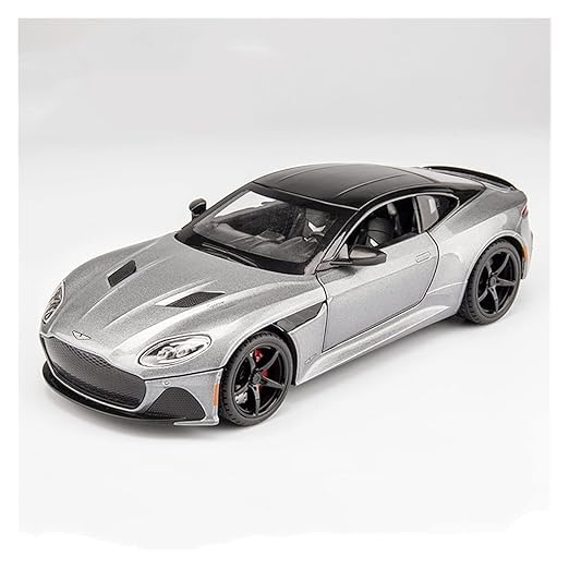 KIDSNEY Aston Martin Dbs Diecast Model Metal Pull-Back Car with Sound Light and Opening Doors: A Kids' Toy Vehicle Gift