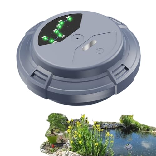 Pompe à air flottante étanche pour aquarium et bassins de jardin