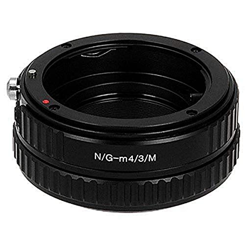 Adaptateur Nikon G vers Micro 4/3 Fotodiox Pro avec hélicoïde macro pour Lumix GH4 et BMPCC