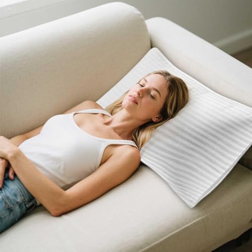 Almohada poliéster tamaño estándar para dormir miniatura 2