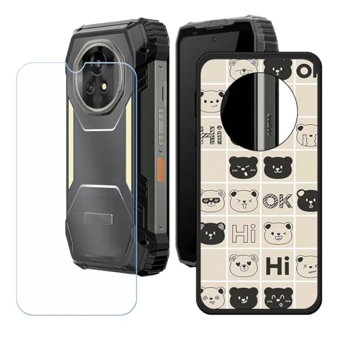 BMPNLSZ �K�p Blackview Xplore 2�p+HD�����K���X�ɓK�����ėpTPU�P�[�X�A�V���J�Q���P�[�X�o���p�[�ی�o�b�N�P�[�X-Blackview Xplore 2�p�ɓK����9�d�x�X�N���C�u�h�~�X�N���[���v���e�N�^(6,73") - LH7