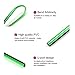 LivTee 20 Pieces Car Air Conditioner Decoration Strip for Vent Outlet, Universal Waterproof Bendable Air Vent Outlet Trim Decoration, Car Interior Accessories (Green)