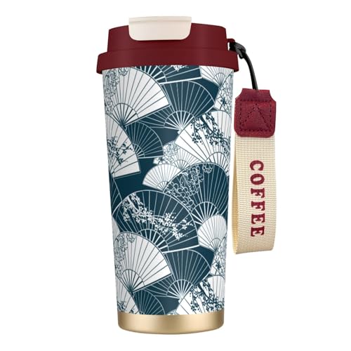 タンブラー 和風 和傘 桜 和柄 上品 マグボトル コーヒーカップ 水筒 保温 保冷 ウォーターボトル 蓋付き ストロー付き 直飲み おしゃれ プレゼント