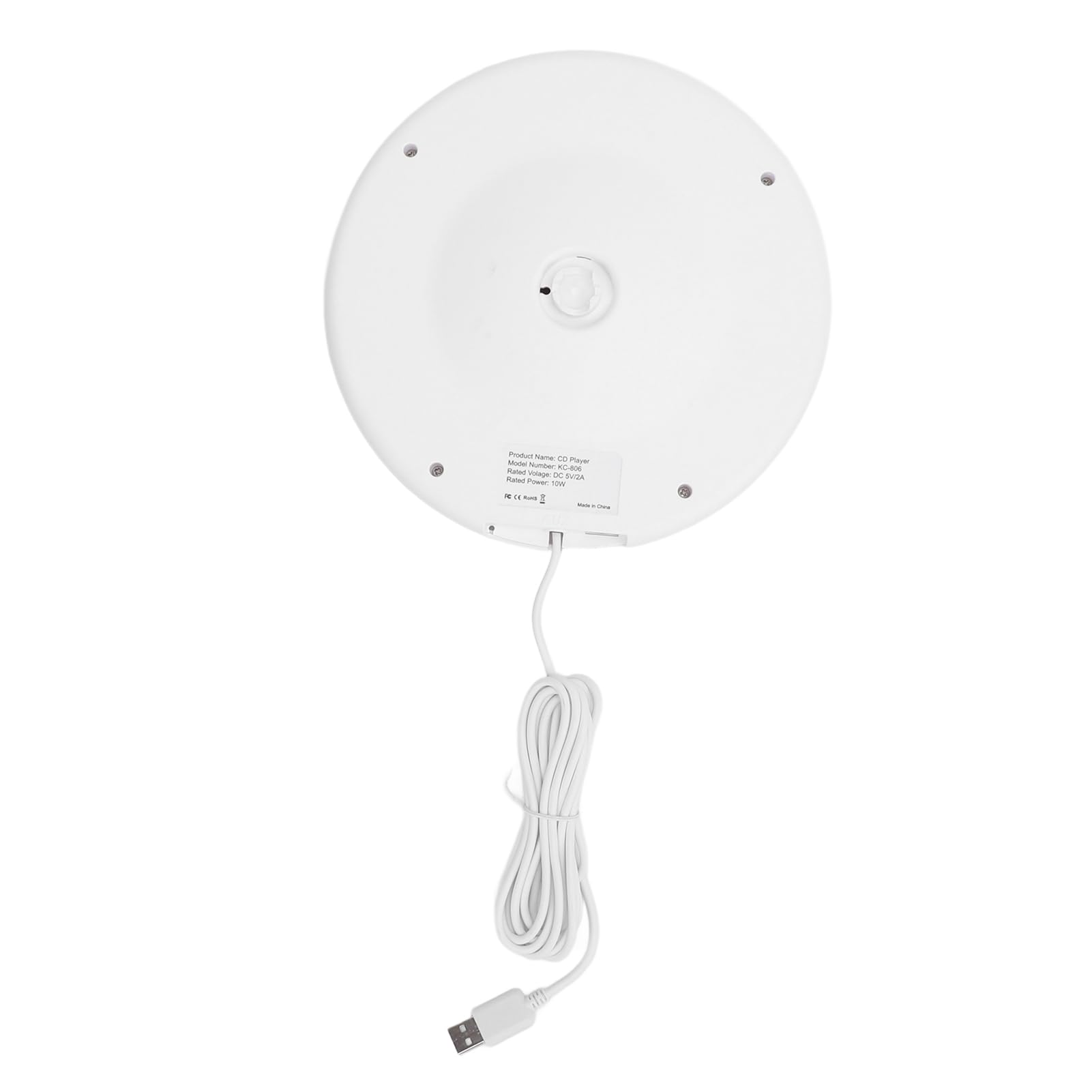 Lettore CD portatile con Bluetooth 5.0, lettore musicale CD da parete, lettore CD Bluetooth multifunzionale per casa e ufficio, con telecomando e display digitale