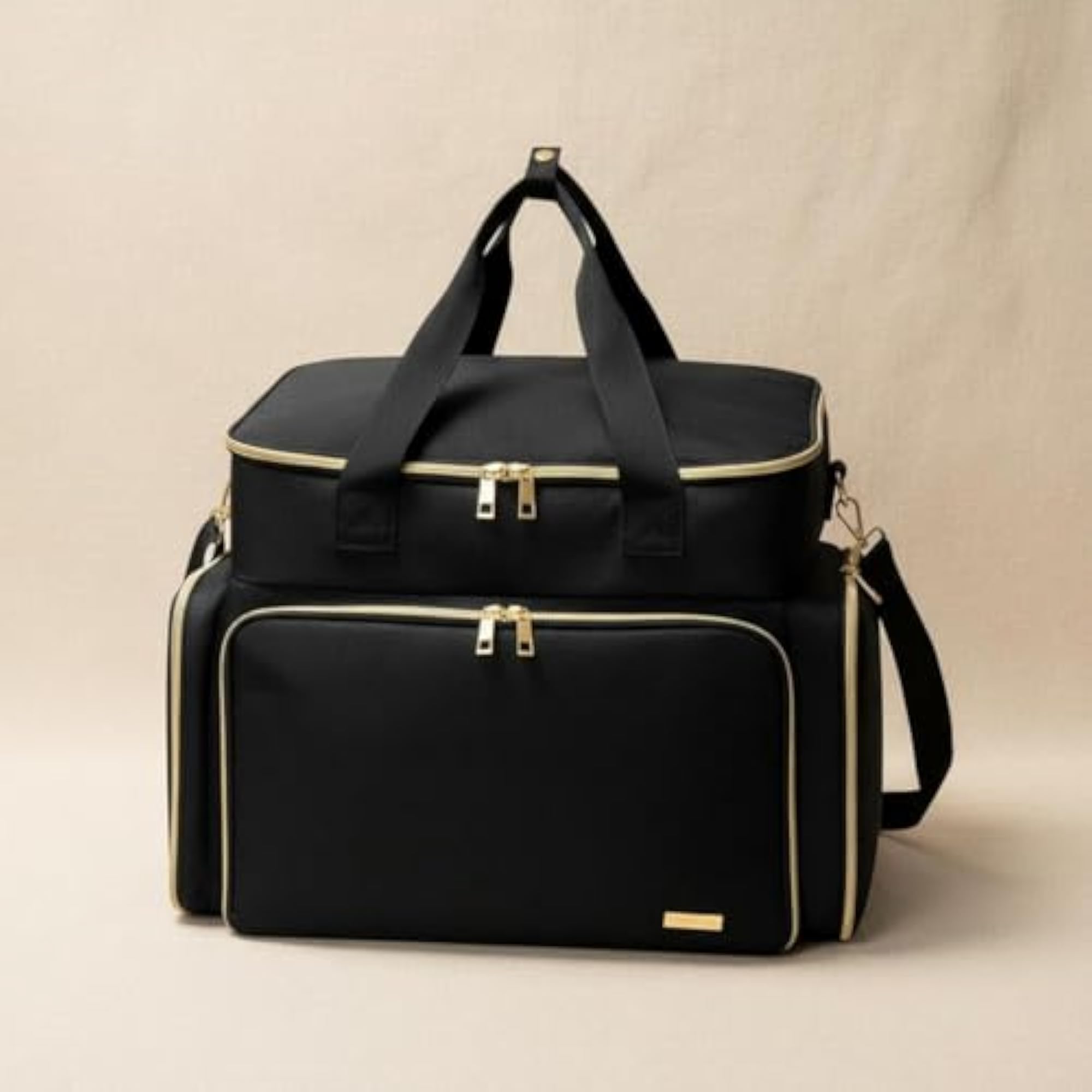 Double Layer Nail Polish Organizer Bag for Salon Workers