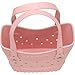 Crocs Classic Small Tote Bag | Durable | Washable | Waterproof, Powder Pink