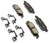 ACDelco Gold 17D1707CHF1 (19428015) Ceramic Rear Disc Brake Pad Kit