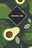 Swaziland: Ruled Travel Diary Notebook or Journey Journal - Lined Trip Pocketbook for Men and Women with Lines