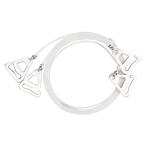 1 Pair Invisible Clear Replacement Bra Straps Transparent Removable Adjustable With Metal Hooks (1 Pair Transparent) 1 Pair Invisible Clear Replacement Bra Straps Transparent Removable Adjustable With Metal Hooks (1 Pair Transparent)