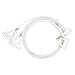 1 Pair Invisible Clear Replacement Bra Straps Transparent Removable Adjustable With Metal Hooks (1 Pair Transparent)