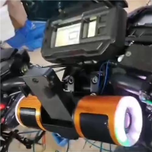 Parlante para manillar de motocicleta con audio FM miniatura 5
