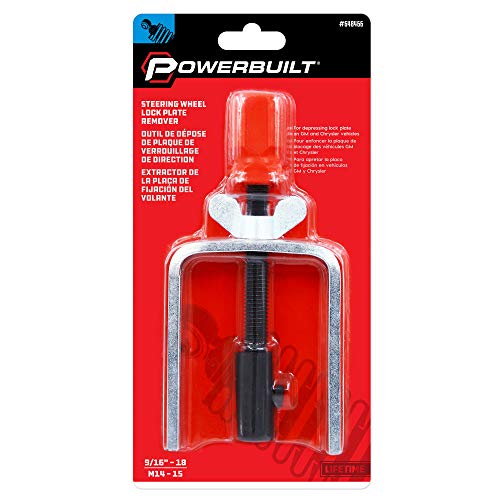 Powerbuilt Steering Wheel Lock Plate Remover - 648466 , Red #TOP2