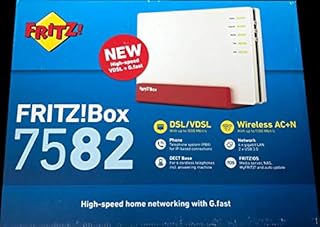 AVM FRITZ!Box 7582 International WLAN Router ADSL VDSL DSL Modem (Generalüberholt)