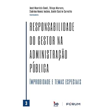 Capa do livro Responsabilidade do Gestor na Administração Pública Vl. 03
