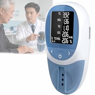 5 Kit Misuratore Multifunzione Per Monitoraggio Dei Lipidi, Kit Per Test Dei Trigliceridi, Facile Utilizzo E Risultati Accurati, Monitoraggio Completo Della Salute E Portatile, 1000 Memorie Di Test E