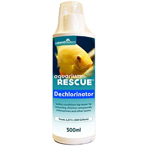 AllPondSolutions Aquarium Rescue Fish Tank Tap Safe Water Dechlorinator Treatment (500ml) - Treats 2250 Litres