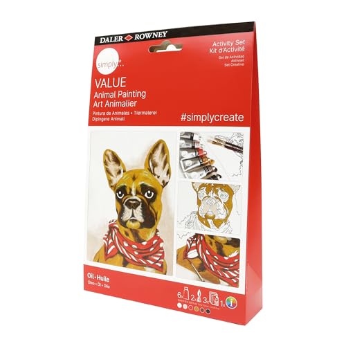 Daler Rowney Simply Value Animal Oil Painting Art Set, Multicolor, 75 ml (Pack of 1) - Image 2