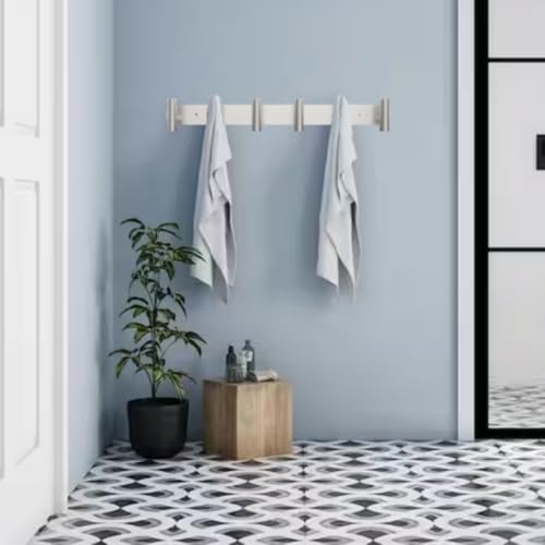 Dgyb COAT HOOKS 01 Large Coat Rack Wall Mount 6 Brushed Nickel Coat Hooks Wall Mount Stainless Steel 16 Inch Towel Hanger thumb #1