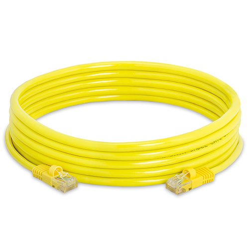 Cmple Cable de Red Ethernet Cat5e 15ft Amarillo miniatura 1