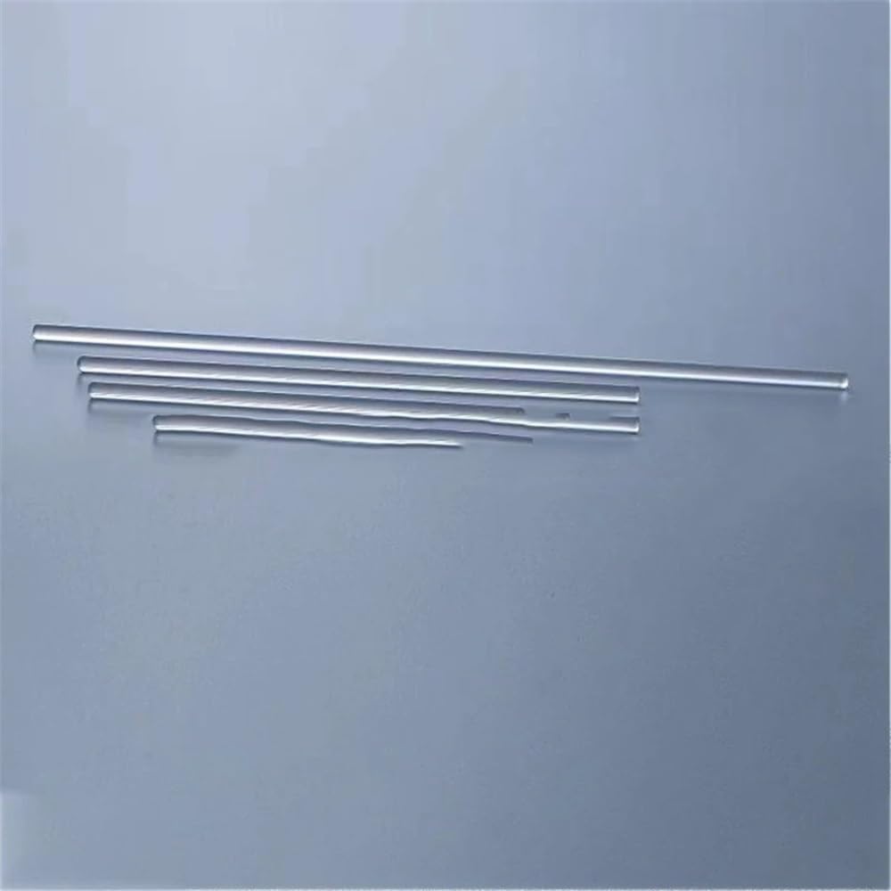 5 stücke/10 stücke Glas Stange Glas Rodtransparent Labor Rühren Glas Rührer for Experiment(7x350mm 5pcs)