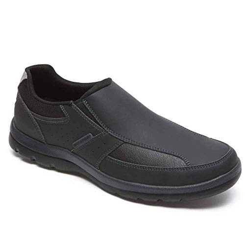 Rockport Men's Get Your Kicks Slip-On Black Loafer 10.5 W (EE)-10.5 W