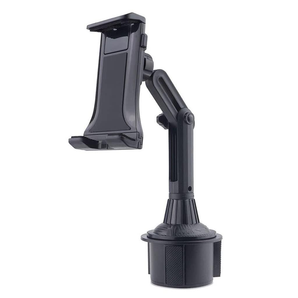 NIELONGHCY Car Phone and Tablet Holder Adjustable 360 Swivel Mount for Devices 4-11 Non-Slip Design