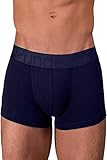 Rounderbum Mens Underwear - Mens Boxer Briefs - Boxer with Butt Enhancing Pads - Body Shaper - Padded Underwear Shapewear NAVY X-Large