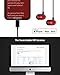 PALOVUE Lightning Headphones Earphones Earbuds in-Ear Magnetic MFi Certified with Microphone Compatible iPhone 14 13 12 11 Pro Max iPhone X XS Max XR iPhone 7 8 Plus iPad Metallic Red