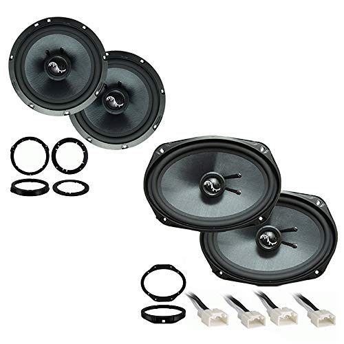 Harmony HA-C65 Compatible with Ford Explorer 2016-2019 Bundled with HA-C69 Premium Factory Speaker Replacement Package