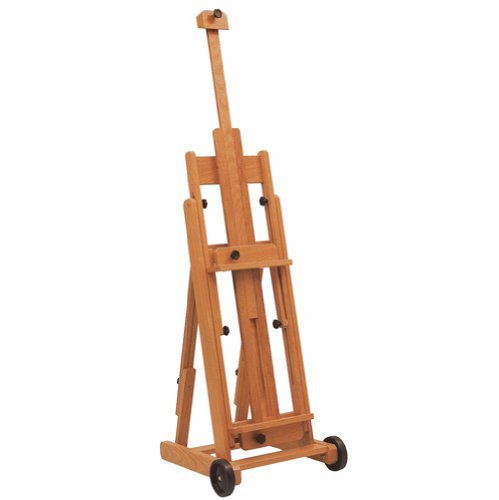 Jack Richeson Lyptus Wood Belmont Easel with Wheels