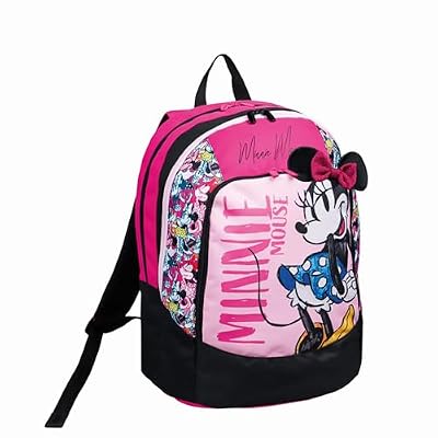 Seven Zaino Scuola Minnie, Tasca Frontale, Bambine ragazze