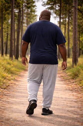 Image of MC BIG & TALL Men's Big and Tall T-Shirts - Stretch Cotton Crewneck T-Shirt Sizes 3X-10X - Durable & Breathable Everyday Tee