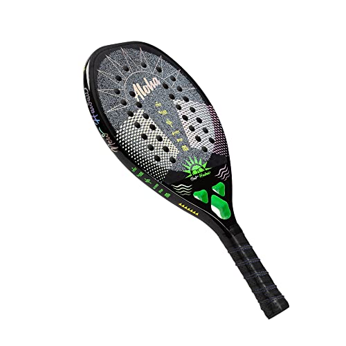 Raquete Beach Tennis Carbono 12k Profissional 22mm Pro Tenis