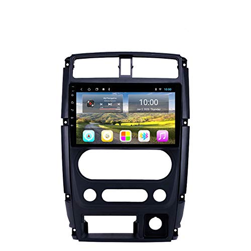 Auto Stereo Auto DVD CD-Player SAT Navi Für Suzuki JIMNY 2007-2012 Unterstützung GPS-Navigation Audio Video Bluetooth USB SWC FM AM