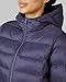 32 Degrees Heat Women’s Lightweight Packable Hooded Jacket – Water Resistant Travel Puffer, Graystone, X-Large