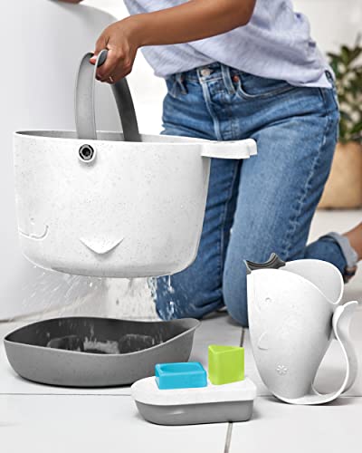 Image of Skip Hop Moby x Oceanworks Baby Bath & Bath Toy Bucket Bundle