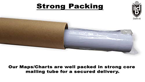 Image of ibd MH English Laminated both sides with double side tape Modern Periodic Table Chart (Size 70 X 100 Cms)