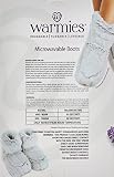 Warmies® W pełni podgrzewane buty wellness pachnące francuską lawendą - szary marshmallow,