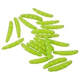 Supvox 20 Stück Lebensechte Kunststoff Bohnen Modelle Gefälschtes Gemüse Dekoration für Restaurants Fotorequisiten und Gemüseladen Schaukasten