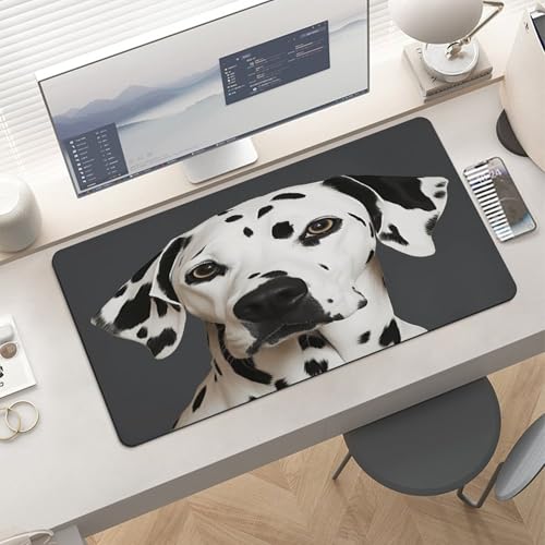 Tapete para escritorio Dalmatian grande antideslizante miniatura 6