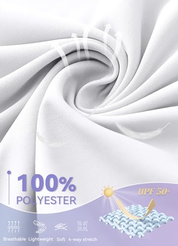 baleaf Girl's Rash Guard Swim Shirts Sun Shirt UV Long Sleeve Tops Quick Dry Lightweight UPF 50+ Clothing4