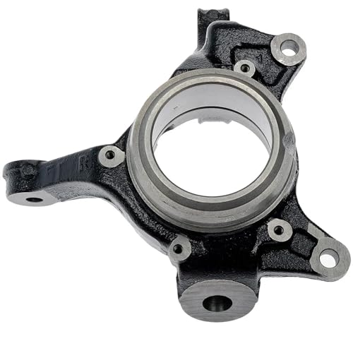 Image of Detroit Axle - Front Right Steering Knuckle for Toyota Highlander 2008-2019, Toyota Sienna 2011-2019, Lexus RX350 RX450h 2010 2011 2012 2013 2014 2015