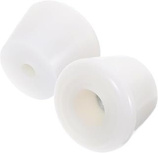 Toddmomy 4pcs Roller Roller Skate Brakes Roller Skates Brake Mat Rubber Stoppers Plugs Inline Skate Brake Quad Skates Outdoor Accessories Scooter Accessories Street Pu White Jam Skate Plugs