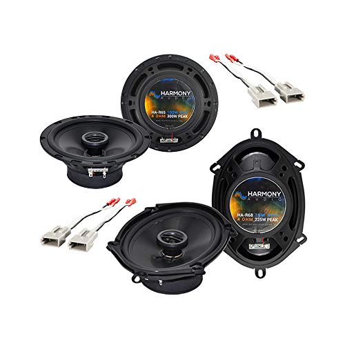 Harmony Audio Bundle Compatible with 1987-1996 Ford Bronco (Full Size) HA-R65 6.5