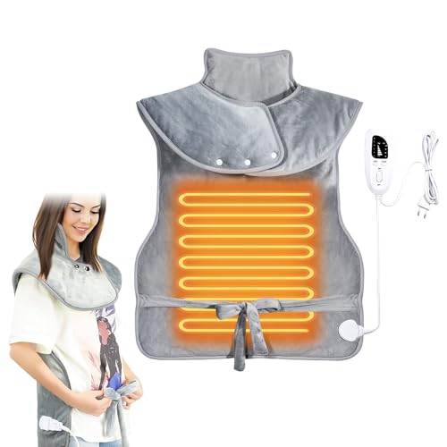 Heizkissen für Rücken, Schulter und Nacken 94x61cm, 120W...