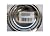 Stanco 5076-8 8-Inch Locking Notch Bowl, Chrome