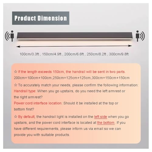 Riel de pared iluminado LED Mot de aluminio para terrazas elegantes 2