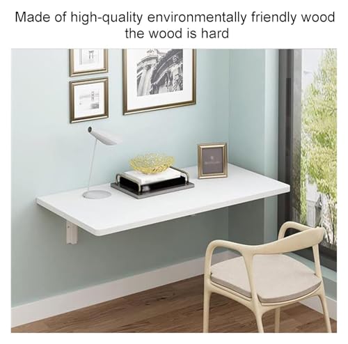 Bureau d'ordinateur pliable et suspendu pour optimiser les petits espaces